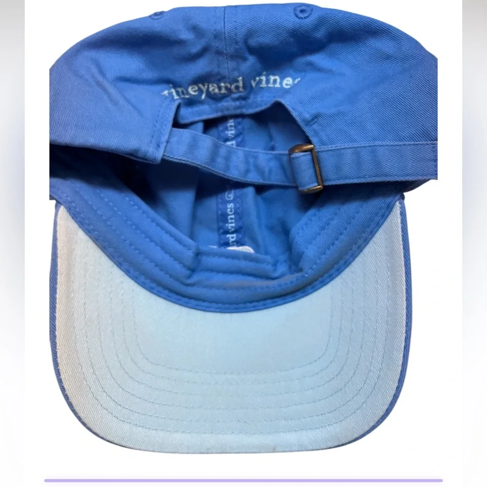 Vineyard Vines Blue Whale‎ Logo Baseball Cap Adjustable Cotton Hat